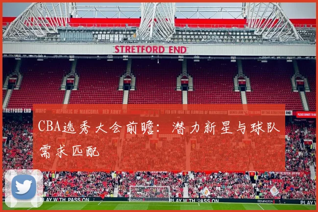 CBA选秀大会前瞻:潜力新星与球队需求匹配